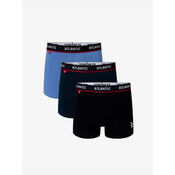 Atlantic Oprijete boksarice 3 Piece Modra
