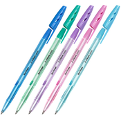 Berlingo, kroglično pero, modro, 50 kosov, 0,7 mm, Tribase pastel