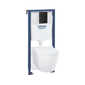 GROHE 103847SH00 - Komplet 5 v 1 SOLIDO 1,13 m v trpežni beli barvi