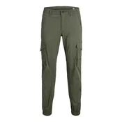 JACK & JONES JUNIOR Pantalone za decake 12151646, Maslinaste