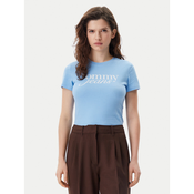 Tommy Jeans Majica svetlo modra