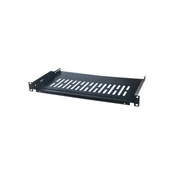 LOGILINK 19 cantilever shelf front screw fixing d=250 mm crno
