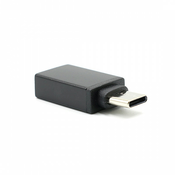 Adapter OTG Type C USB metalni crni