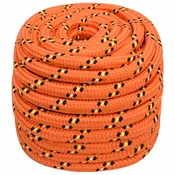 vidaXL Večnamenska uporabna vrv 20 mm 25 m Oranžna PP