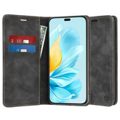 Techsuit Confy Cover preklopna torbica za Honor 200 Lite – črna