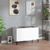 Ormaric za ploce sjajni bijeli 74,5x38x48 cm konstruirano drvo
