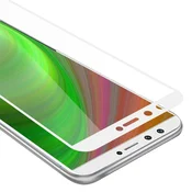 Cadorabo CADORABO Honor 9 LITE - Zaščitna folija za transparentna z belo - Zaščitno steklo s kaljenim zaslonom s trdoto 9H in 3D dotikom, (20564865)