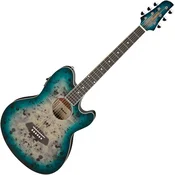 Ibanez TCY10PA-CBS Cosmic Blue Starburst Elektroakustična jumbo (Kot novo)
