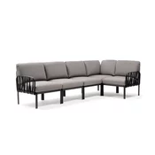 Vrtna garnitura KOMODO 5, Antracit - Grigio