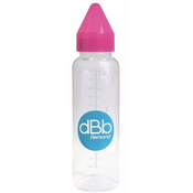 DBB Remond djecja bocica, sa silikonskom dudom, PP, 360 ml, 4+ m, roza