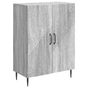 Kreveta Siva sonoma 66 x 34,5 x 89,5 cm Konstruirano drvo