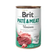 Brit BRIT Pašteta & Meso z divjačino - mokra hrana za pse - konzerva - 400 g