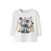 NAME IT Majica NMFJINA STITCH safir / zlata / magenta / bela