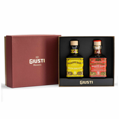 GIUSTI Modena 1605 Balzamični kis 3 GOLD MEDALJE & EVO OIL 2 x 250 ml, Giusti