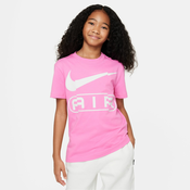 Nike G NSW TEE BOY AIR, djecja majica, roza FN9685