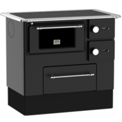 Alfa-Plam ŠTEDNJAK ALFA REGULAR 46 ELEGANT ANTRACIT LIJEVI, (35593-antr-l)
