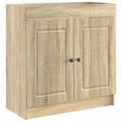 vidaXL Omarica pod umivalnikom Sonoma hrast 56 x 37,5 x 81 cm