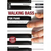 Walking Bass for Piano, m. Audio-CD