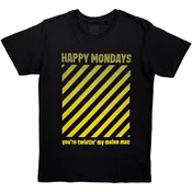 Happy Mondays Youre Twistin My Melon Man Black XL Majica