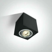NADGRADNI REFLEKTOR GU-10/50W/220V CETVRTASTI CRNI