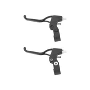 Rucica kocnice v-brake od aluminijuma i PVC-a crne za revo shift sypo