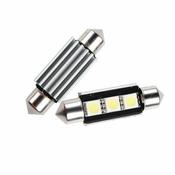 M-LINE žarulja LED 24V C5W 36mm 3xSMD 5050, alu-kucište, CANBUS, bijela, par