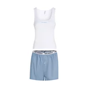KARL LAGERFELD Pižama B1W45008 Bela Regular Fit