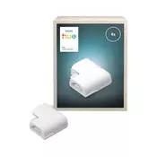 Philips - Kotni konektor za LED trakove Hue FLUX 4 kosa