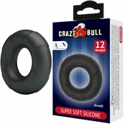 Crazy Bull Arvell Silicone Ring Model 12 Adjustable Black 60 mm D-243832