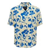 Only & Sons ONSDASH LIFE REG VISC AOP SS SHIRT NOOS - 22024907