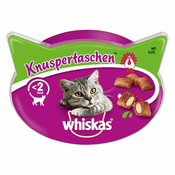Ekonomicno pakiranje Whiskas Snacks - Temptations losos (8 x 60 g)