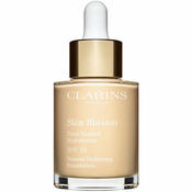 CLARINS Skin Illusion SPF 15 ( Natura l Hydrating Foundation) 30 ml (Odtenek 100.5 Cream)