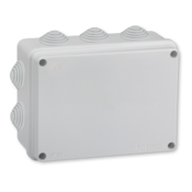 ALING-CONEL Razvodna kutija sa 10 uvoda na zid 150x110x70 IP56 ABS g/w 650°C, Siva