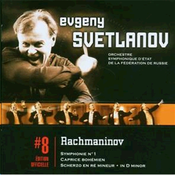 RACHMANINOV:SYMPHONIE NO.1 ,CAPRICE BOHEMIEN/SVETLANOV