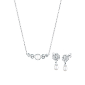 ELLI PREMIUM Set nakita srebrna