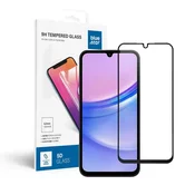 Blue Star Kaljeno steklo za Samsung Galaxy A15 5G (full glue/združljivo z ovitki) Blue Star 5D, črno
