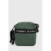 Torbica Tommy Jeans boja: zelena