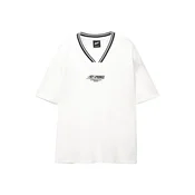 Pull&Bear Majica črna/bela
