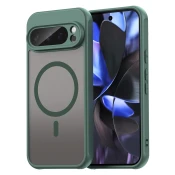 Hibridni ovitek HaloFrost II MagSafe za Google Pixel 9 Pro - green