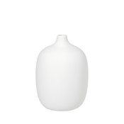 Blomus Keramična vaza O 13,5 cmx18,5 cm CEOLA White
