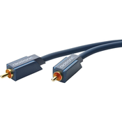 clicktronic Digitalni avdio priključni kabel Clicktronic [1x Cinch-vtič - 1x Cinch-vtič] 3 m moder