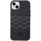 Audi IML MagSafe Case iPhone 15 Plus 6.7 black hardcase AU-IMLMIP15M-A6/D3-BK (AU-IMLMIP15M-A6/D3-BK)