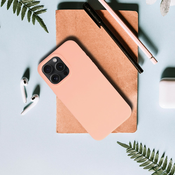 SILIKONSKI OVITEK LITE ZA IPHONE 13 PRO MAX barva breskve