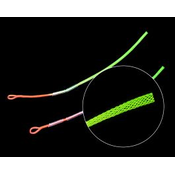 Konektor za muharsko vrvico SYBAI Braided Loop Connectors Plus, Micro, Fluo Yellow/Orange | #00-6