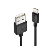 Lindy 31320 lightning cable 1 m Black