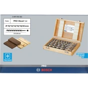 Komplet kačastih svedrov PRO Wood, L235, 6-delni