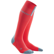 Mens Compression Knee-High Socks CEP 3.0 Lava/Grey
