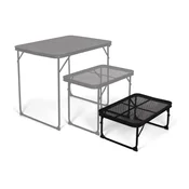 Kampa Grate Low nizka zložljiva mrežna miza za kampiranje, 60 x 40 x 27 cm
