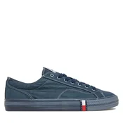 Tenis superge Tommy Jeans Archive Vulc. Y2K Washed Canvas EM0EM01720 Mornarsko modra