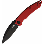 Kubey Leaf Linerlock Red